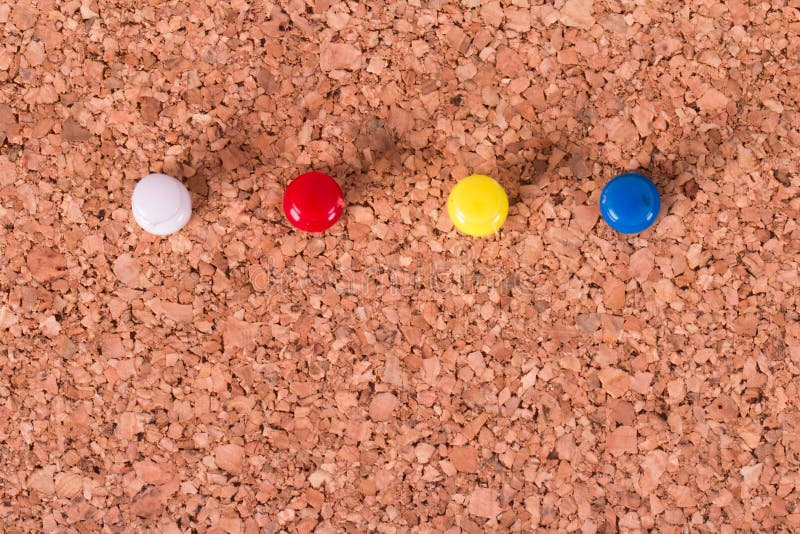 Pins on Cork Board stock photo. Image of grain, confidence 34047512