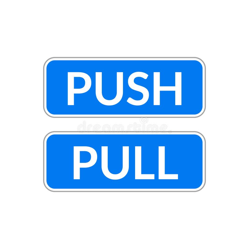 Push Pull Icon Stock Illustrations – 1,362 Push Pull Icon Stock