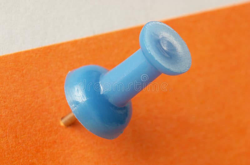Pushpin royalty free stock photo