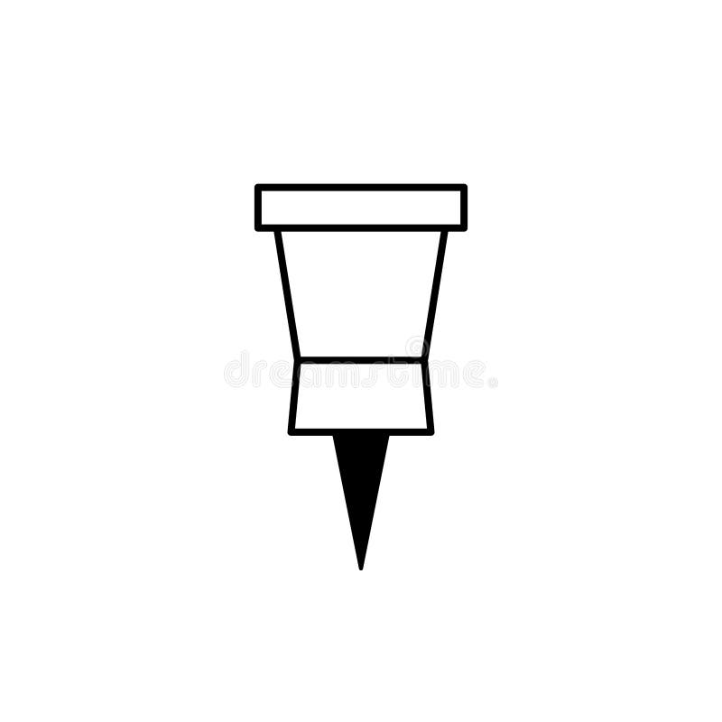 pushpin illustrazione di stock pushpin illustrazione di stock