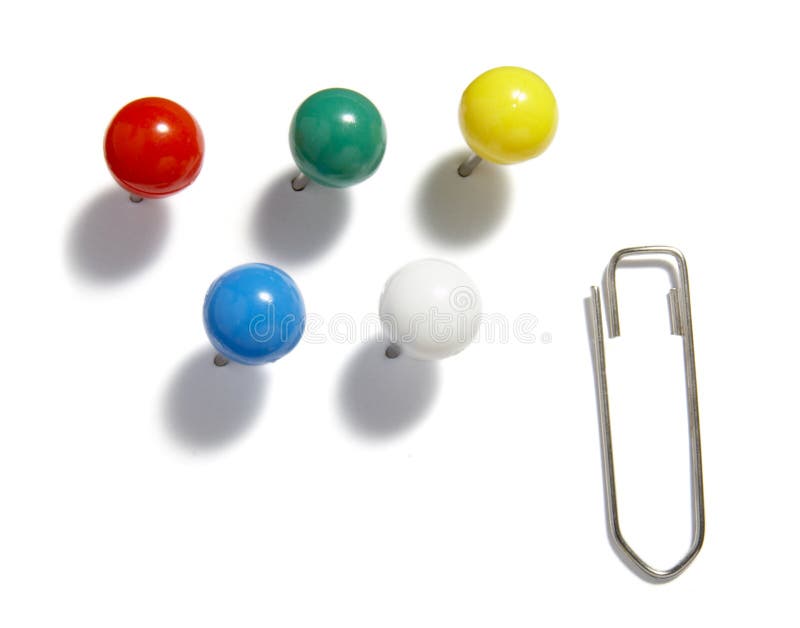 Pushpins new 1 stock photography Pushpins new 1 stock photography