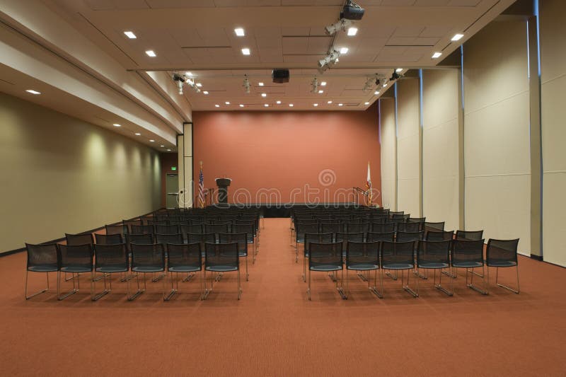 Pusta sala konferencyjna obraz stock Pusta sala konferencyjna obraz stock