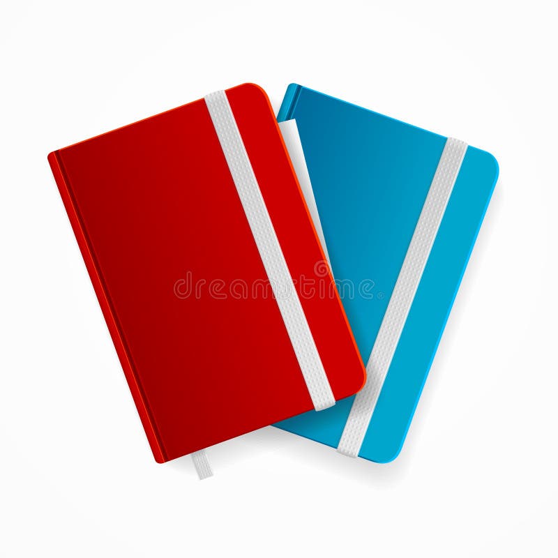 Pusty Copybook szablonu set wektor ilustracja wektor Pusty Copybook szablonu set wektor ilustracja wektor