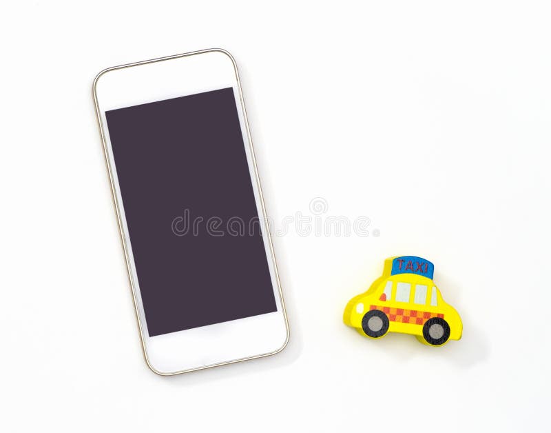 Pusty telefon komórkowy dla taxi dzwoni pojęcie fotografia stock Pusty telefon komórkowy dla taxi dzwoni pojęcie fotografia stock