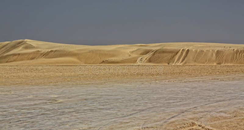 Pustynny diun Sahara piasek