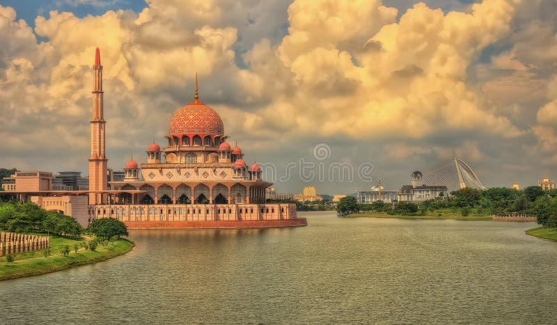 Putrajaya område, Kuala Lumpur, Malaysia arkivfoton Putrajaya område, Kuala Lumpur, Malaysia arkivfoton