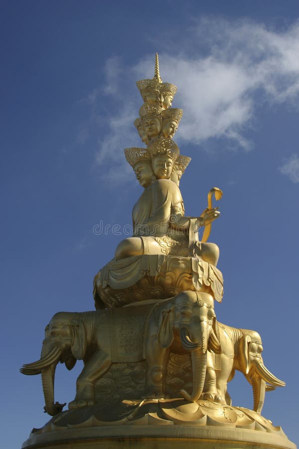 Puxian Buddha Statue