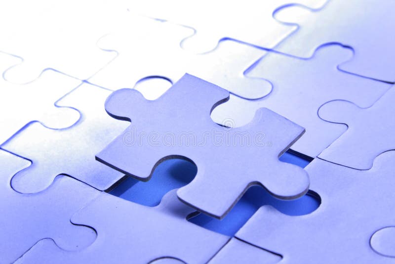 Puzzel royalty-vrije stock afbeelding