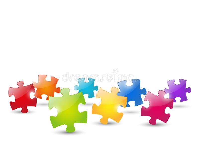 Puzzle background stock vector. Illustration of print 29049354