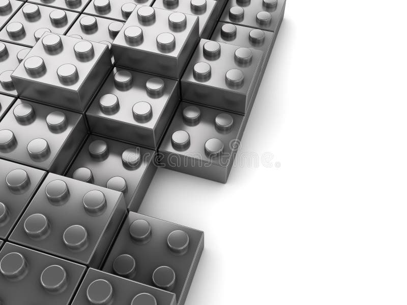Puzzle blocks background