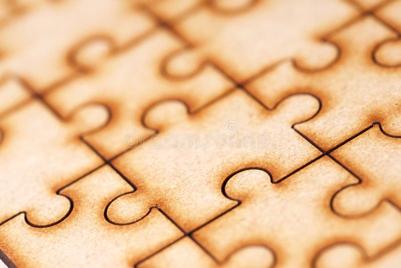 Puzzle close up