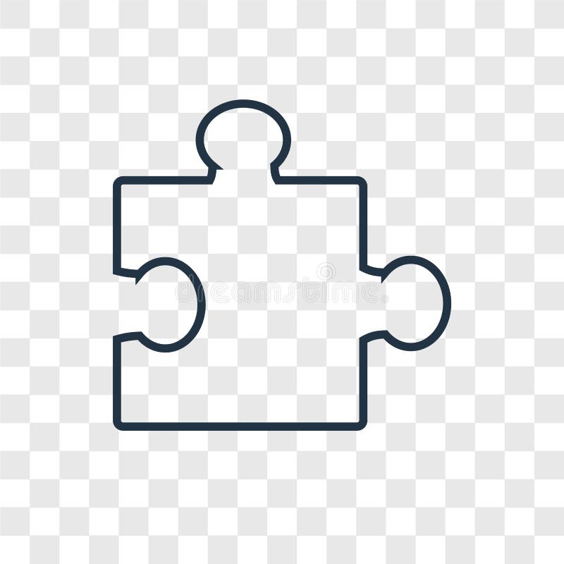 Transparent puzzle vector. An empty and trasparent puzzle in black and  withe. u , #SPONSORED, #v…