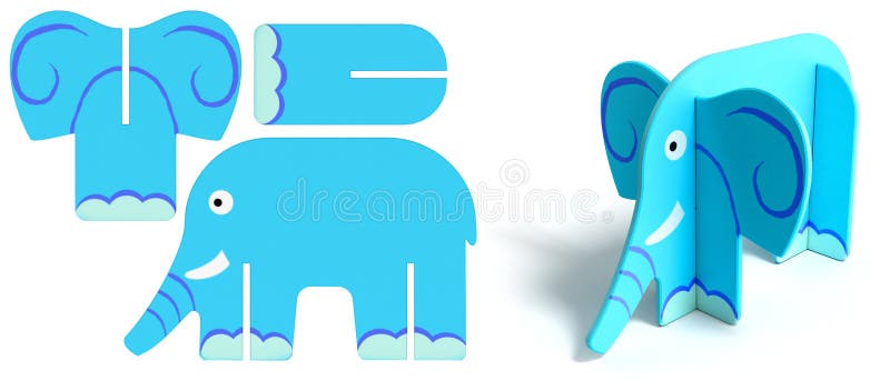 puzzle 3d niños