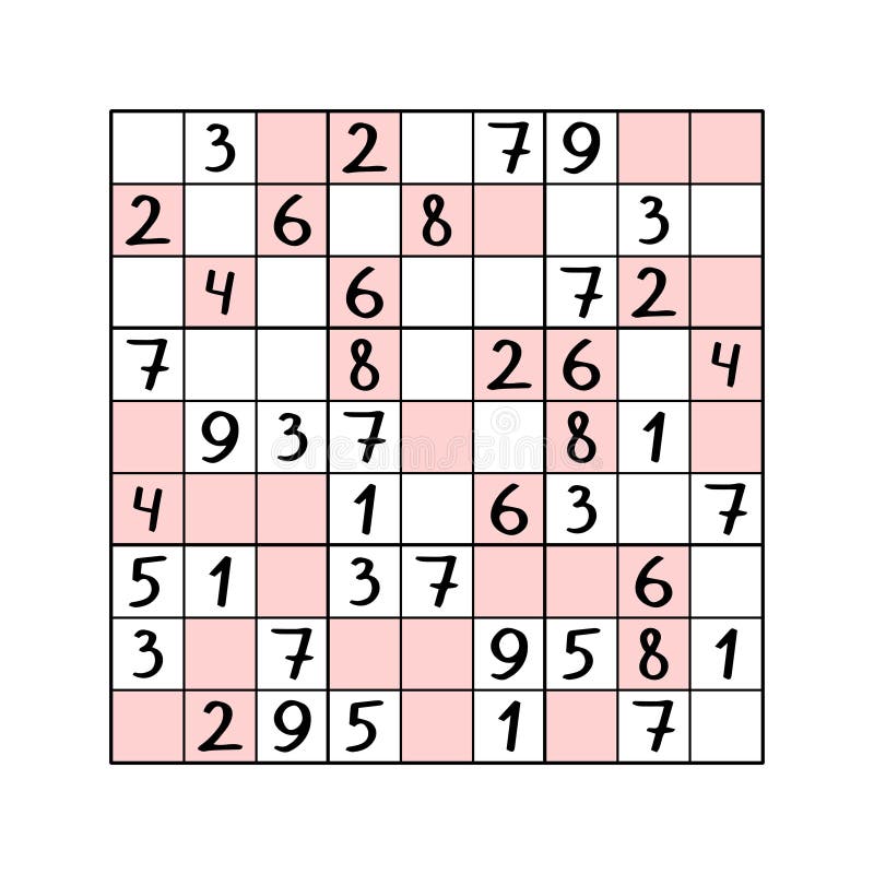 Até Um Estranho Jogo Sudoku Para Ilustração Vetorial De Iniciantes  Ilustração do Vetor - Ilustração de jogo, enigma: 258062537