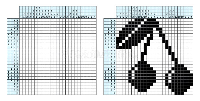 Puzzle De Palavras Cruzadas Japonês. Mosaico Matemático Adulto. Nonograma.  Jogo De Quebra-cabeças Lógico. Rebus Digital. Ilustraçã Ilustração do Vetor  - Ilustração de retrato, passatempo: 212209830