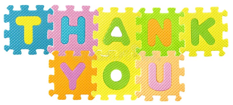 Puzzle dell'alfabeto fotografia stock