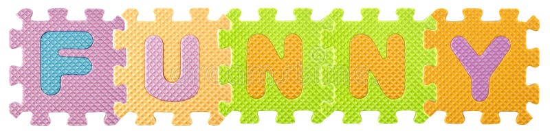 Puzzle di alfabeto fotografia stock