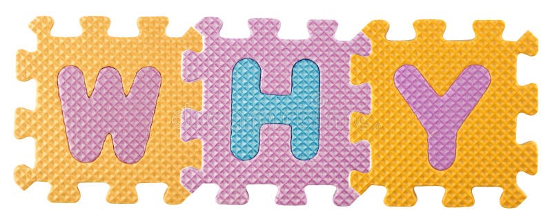 Puzzle di alfabeto fotografia stock libera da diritti