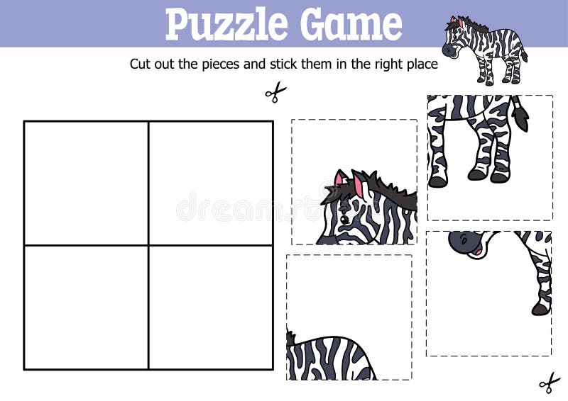 zebra puzzle stock illustrations 600 zebra puzzle stock illustrations vectors clipart dreamstime