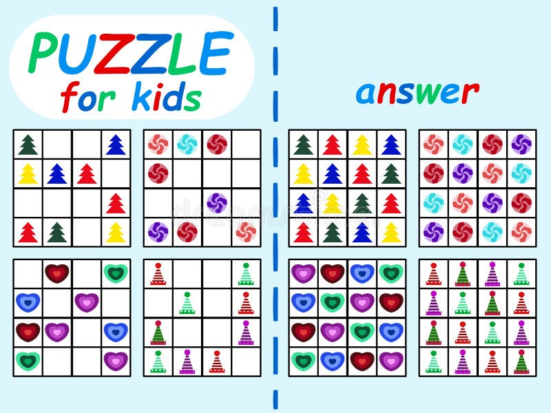 Dois puzzles sudoku fáceis ilustração do vetor. Ilustração de preto -  201136676