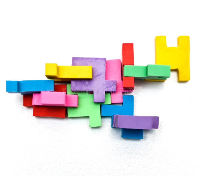 Puzzle variopinto immagine stock libera da diritti Puzzle variopinto immagine stock libera da diritti