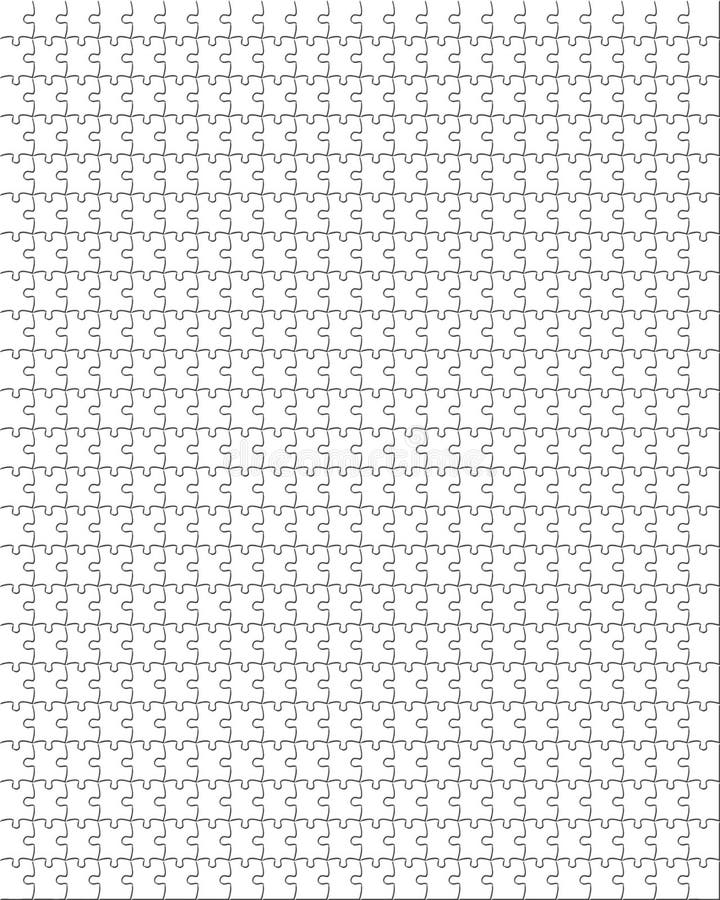 Puzzle vide illustration stock. Illustration du assemblage 2116810