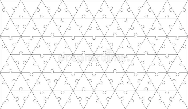 Modèle De Grille De Puzzle Vide, Formes 13x13, 169 Pièces, éléments Séparés  Et Assortis De Manière Irrégulière