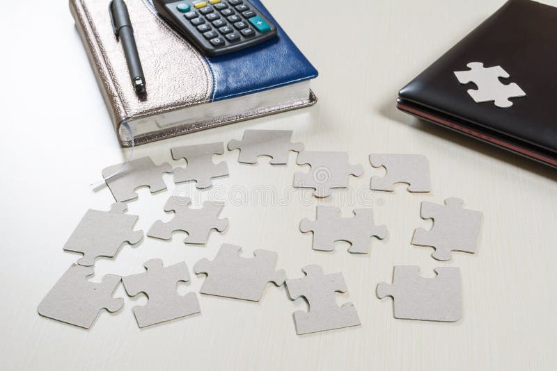 Puzzles Stock Photo Image Of Office Challenge Individual 79209574
