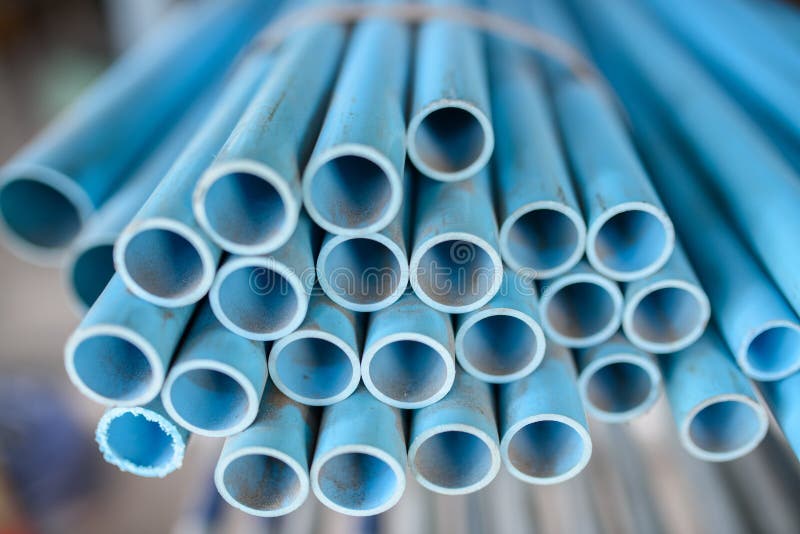 PVC pipes stock photo. Image of residential, pipe, housing 55458246