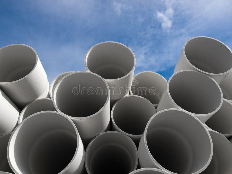 PVC σωλήνων στοκ εικόνες με δικαίωμα ελεύθερης χρήσης