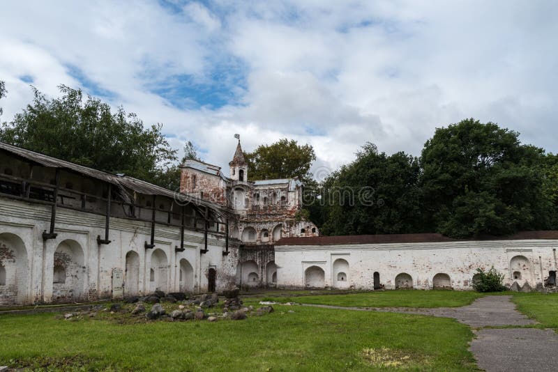 Pyatnitskaya Tour du nord-ouest de Vologda Kremlin Russie photographie stock Pyatnitskaya Tour du nord-ouest de Vologda Kremlin Russie photographie stock