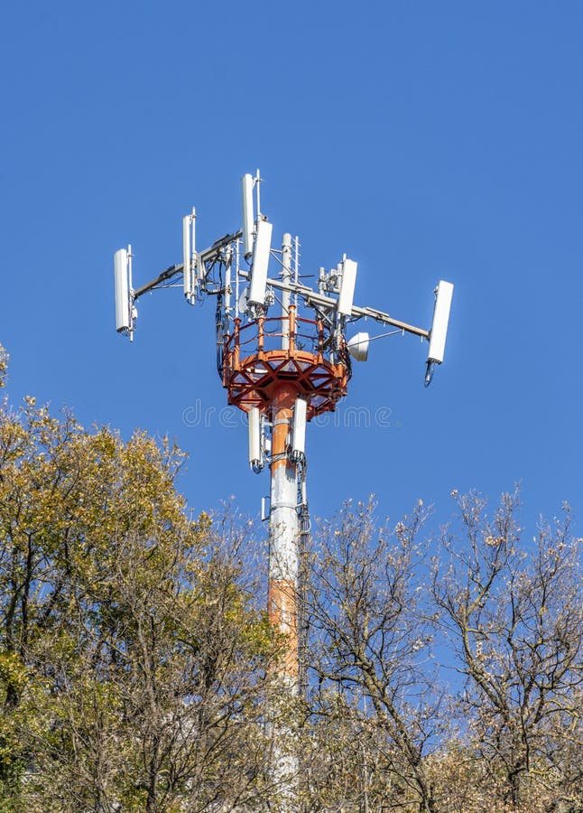 Pylon Radio Antennas Wifi Broadcast Stock Photo Image of network, broadcast 172652212