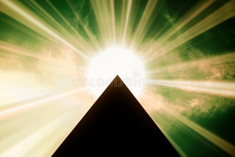Pyramid 02 royalty free illustration Pyramid 02 royalty free illustration