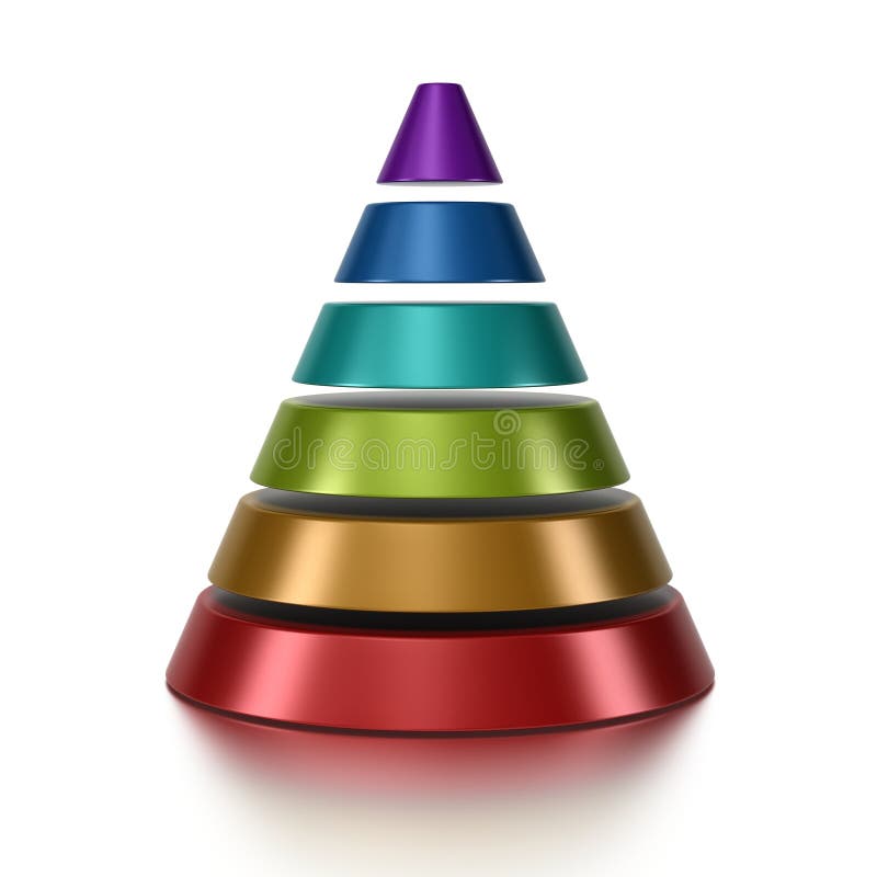 Pyramid royalty free illustration