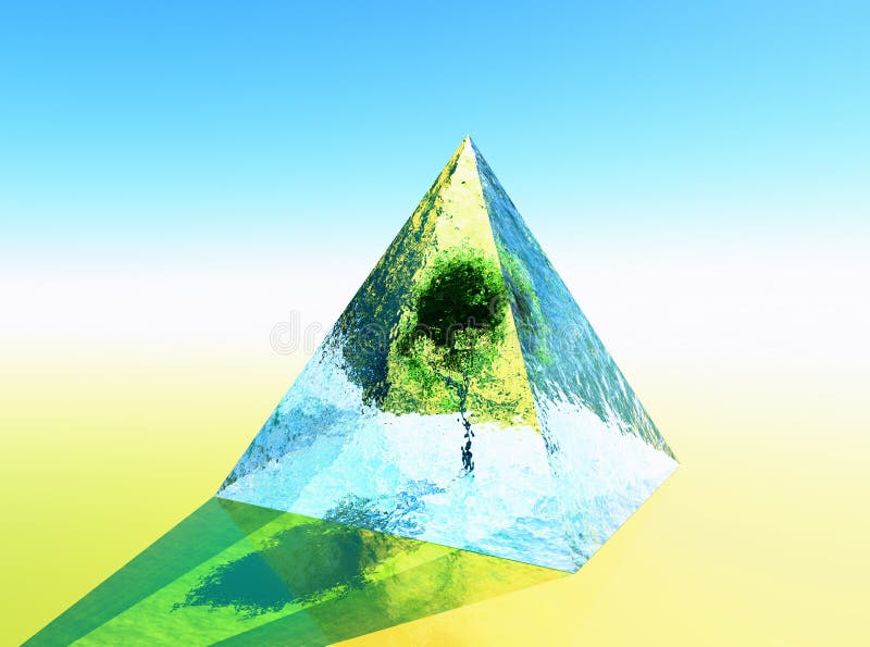 Pyramid stock illustration. Illustration of protection - 28164368 Pyramid stock illustration. Illustration of protection - 28164368