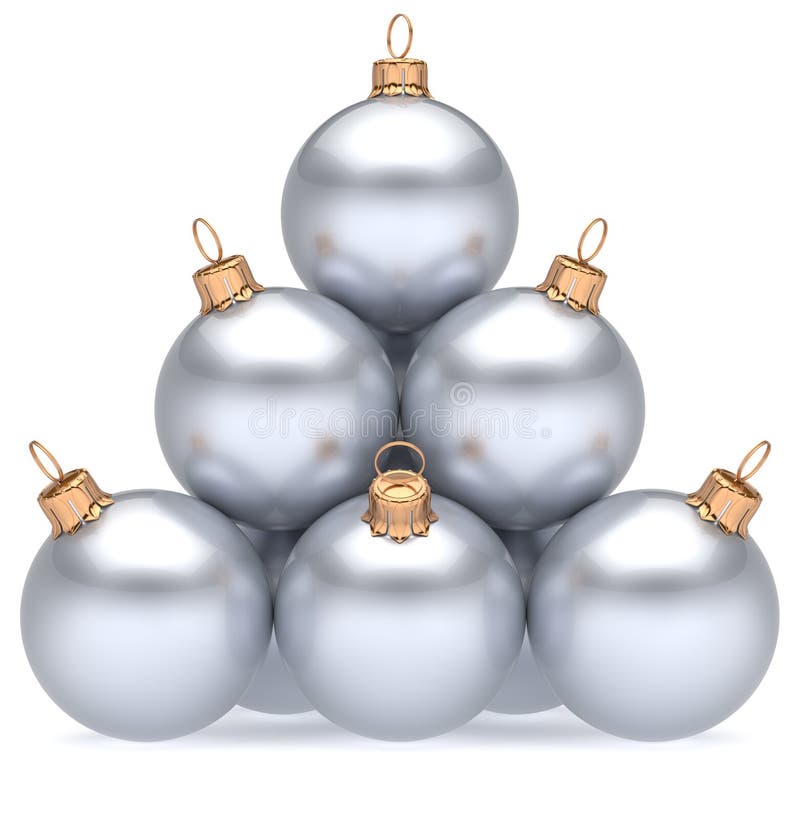 pyramid christmas ornament