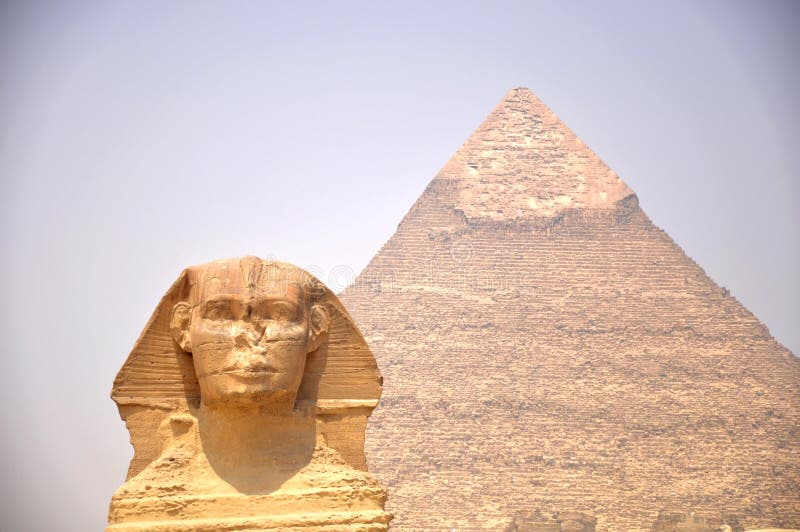 Pyramid and Sphynx