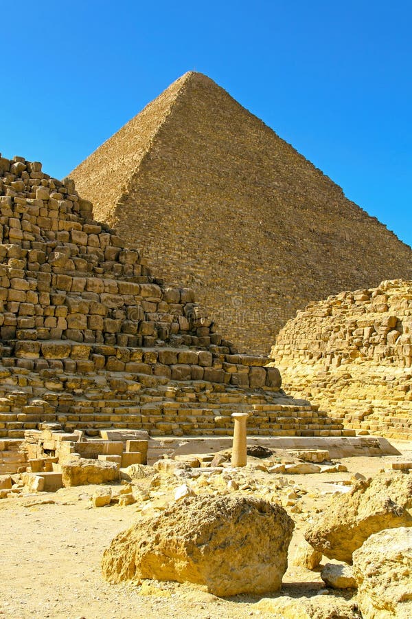 Great pyramid wall stock image. Image of ancient, landmark - 28378935