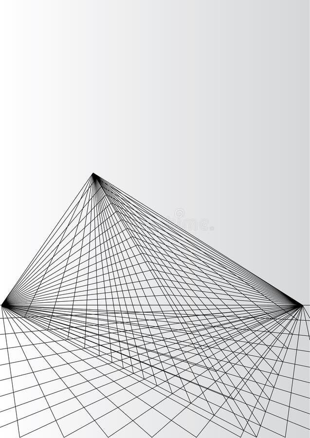 Pyramide perspective line