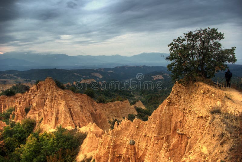 Pyramids near Melnik