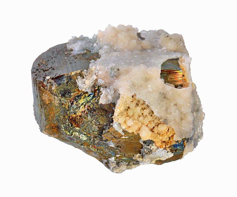 Pyrite, beautiful single large stock image