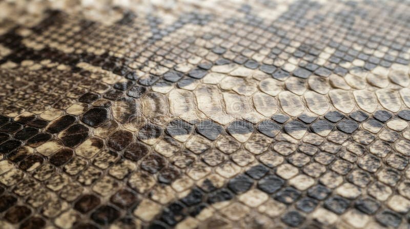 Λεπτομέρεια του μοτίβου δέρματος python με φυσικές φολίδες και υφή στοκ φωτογραφία με δικαίωμα ελεύθερης χρήσης