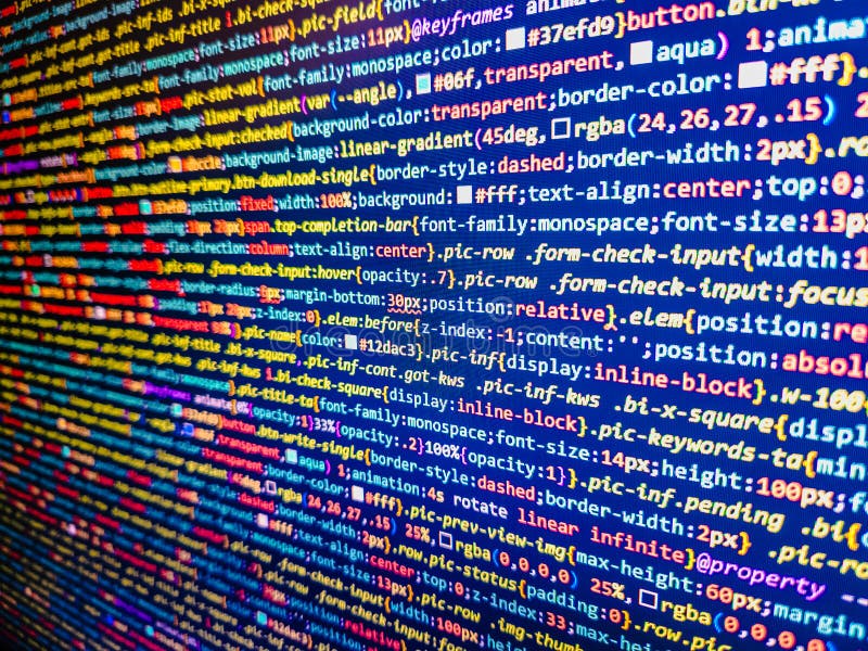 Python code computer screen. Java php python stock images, royalty-free photos and pictures