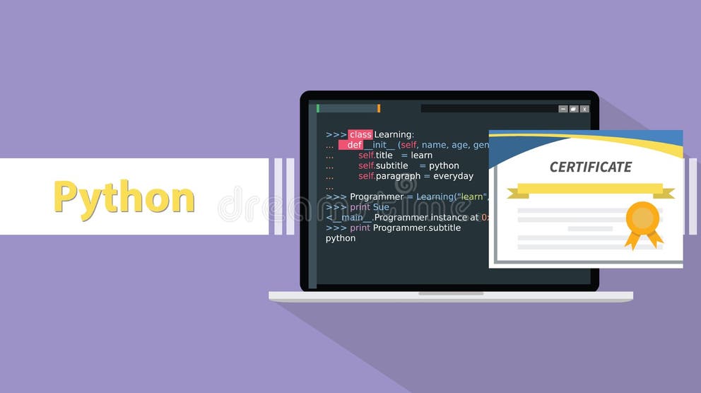 Python Programming Stock Illustrations – 18,508 Python Programming ...