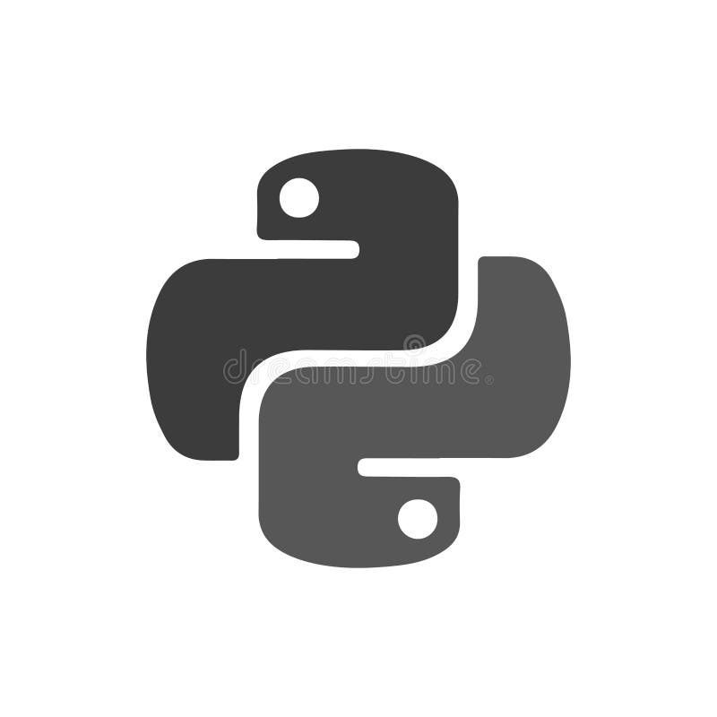 Python编程语言的象 皇族释放例证