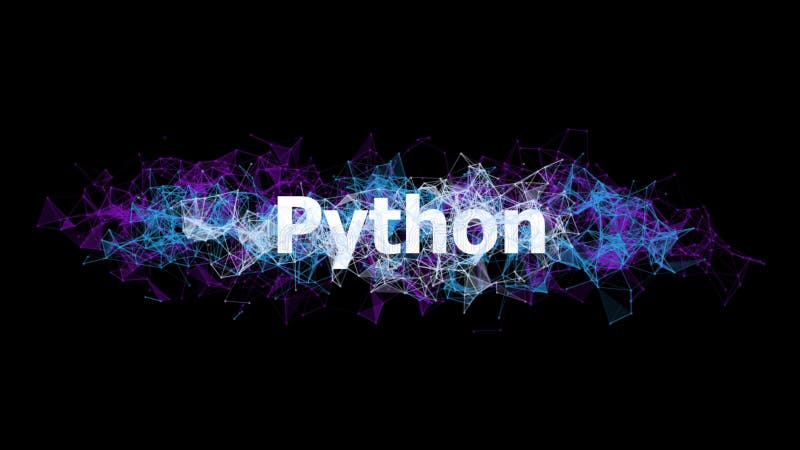 Python技术在网站设计中的应用 皇族释放例证