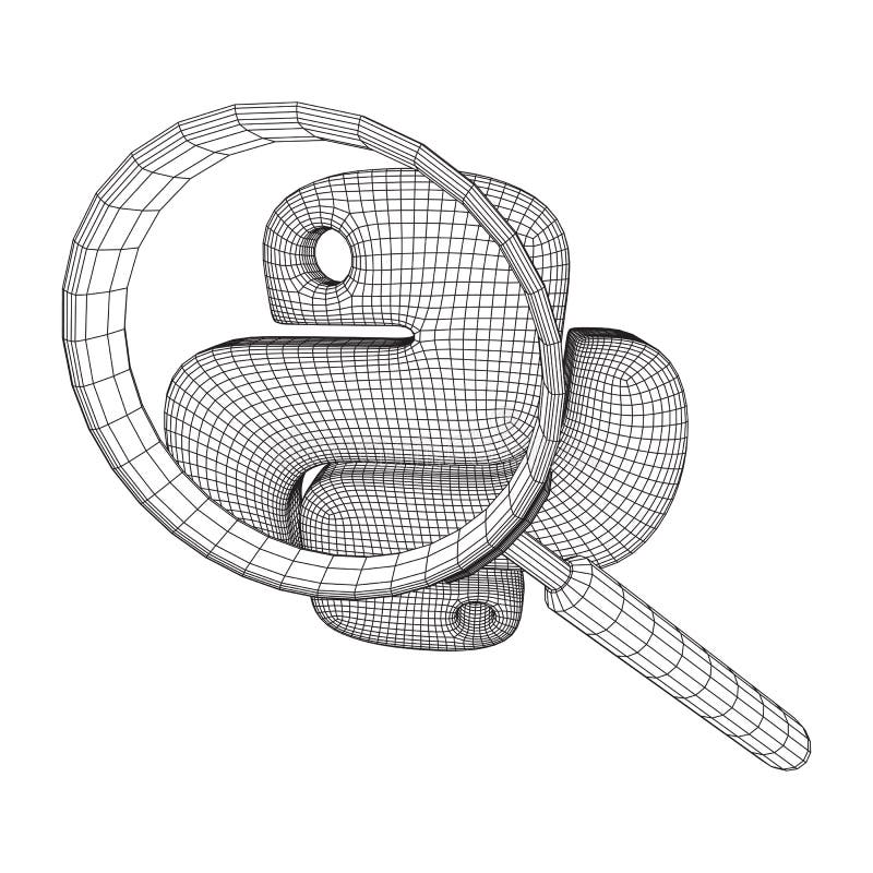Python代码语言符号 库存例证