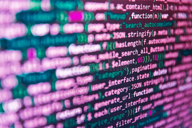 数字抽象比特数据流网络模式数字背景. 电脑屏幕上有很多数字. Python编程 库存照片
