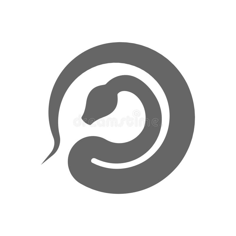 Python徽标图标插图 向量例证