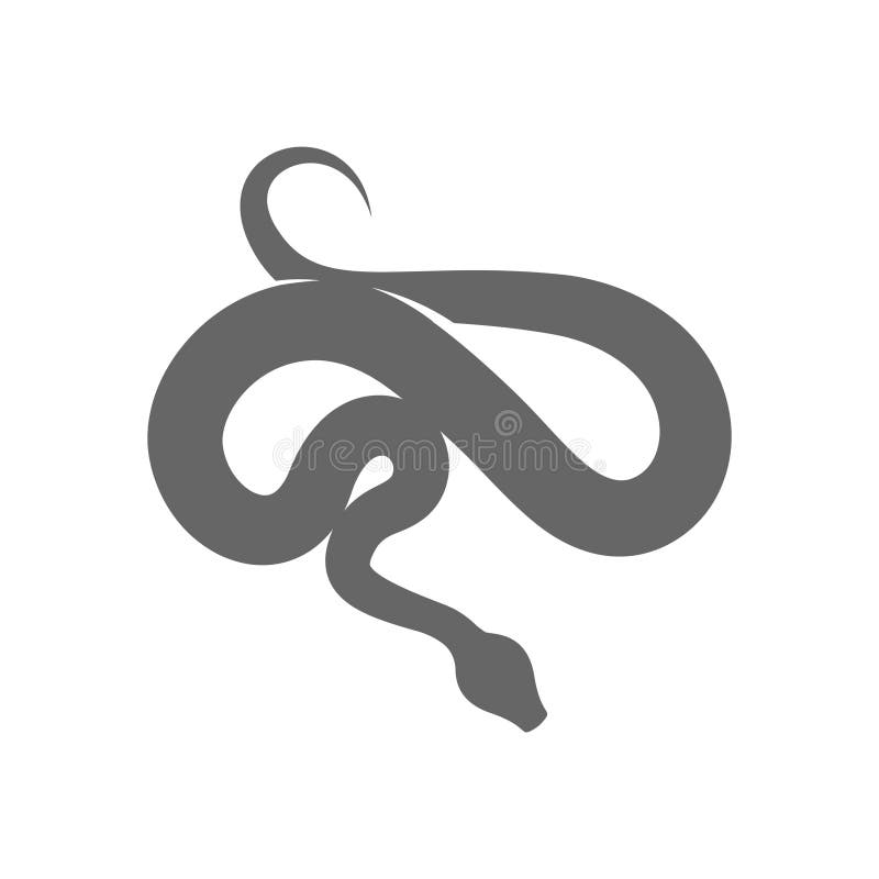 Python徽标图标插图 库存例证